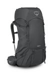 Osprey Rook 65 Men's Backpacking Backpack Dark Charcoal/Silver Lining O/S