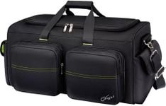 DJ Bag with 8 Removable Dividers, L