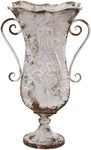 Deco 79 Vintage Metal Vase, 13" x 2