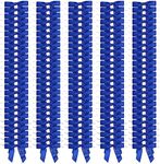 Bright Creations Dark Blue Satin Bow Twist Ties for Treat Bags (100 Pack)