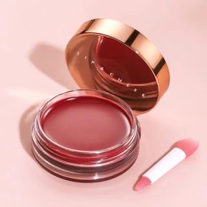 COSLUXE O TWO O 2 in 1 Hydrating Gloss Lip & Cheek Balm Semi-Matte Finish 6g (03 THROBBING)