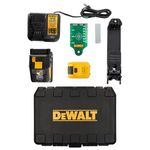 DEWALT 12V MAX Laser Level, 5 Spot Laser and Cross Line Laser, Green, Magnetic With Hard Case (DW0825LG)