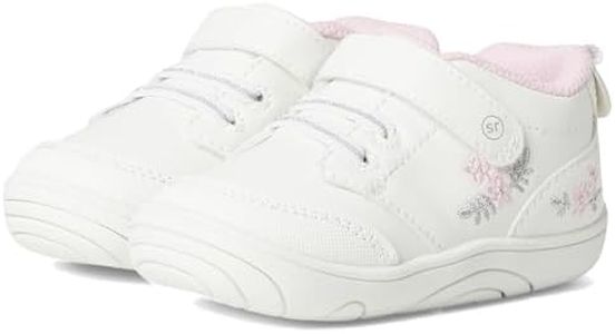 Stride Rite Unisex-Child Sr Taye 2.0 First Walker Shoe, Pink, 6 Toddler