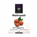 Walnut Oil 3 liters Hortus Verdi® Cold Pressed 100% Natural - European Sourced - RAW VEGAN - Extra Virgin - Unrefined - Gluten Free