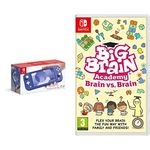 Nintendo Switch Lite - Blue + Big Brain Academy: Brain vs Brain (Nintendo Switch)