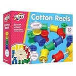 Galt Toys, Cotton Reels, Threading Toy, Ages 3 Years Plus, 20 Count (Pack of 1)