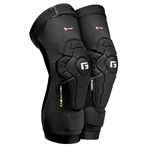 G-Form Pro-Rugged 2 MTB Knee Guards - Mountain Bike Knee Pads for Men & Women - Black, Adult Medium