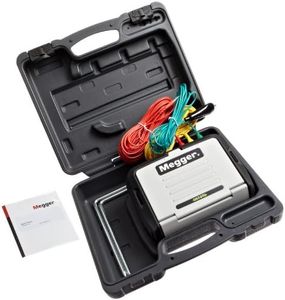 Megger DET3TD 3-Terminal Digital Ground Resistance Tester, 0.01 to 2000 2%± 3d Resistance Range, 0-100 V Ground Voltage Range