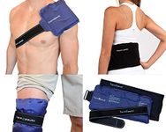 Thermopeutic Reusable Ice Pack for Injuries Unisex (15” X 7”) - Extra Long Lasting Gel Cold Pack Ice Wrap for Pain Relief and Surgery - Shoulder, Lower Back, Knee, Arm, Foot, Hip and More