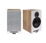 ELAC Debut Reference DBR62 Pair of Bookshelf Speakers (Oak/White)