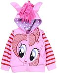Girls' Rainbow Dash Hoodie Pinkie(Pink) 110(3-4 Years)