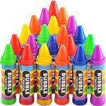 Mini Crayon Bubbles For Kids (pack Of 24) 0.5 Oz Bulk Bubbles For Kids & Bubble Wand Bottles In Assorted Crayons Shape Colors Non-toxic Mini Bubbles Party Favors For Kids outdoor Toys For Goodie Bags