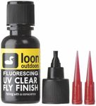 Loon Outdoors UV Clear Finish Fly Tying Fishing Build Fly Heads and Bodies, SG_B01B85V0H2_US, Clear, 1/2 oz.