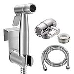 Portable Bidet Sprayer Kit - with Tap Diverter and Faucet Adapter for Kitchen Sink Faucet or Bathroom, Include 59" Hose and Hook up for Feminine Hygiene, Pet Shower