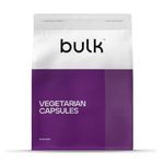 Bulk Vegetarian Capsules, Size 0, Pack of 1000, Packaging May Vary