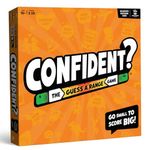 CONFIDENT? Board Game | The Smash Hit Guessing Game | Christmas Board Games for Families, Adults, Teens, Kids | Award-Winning Trivia Quiz Game with Brilliant Twist | 2-30 players, Ages 10+