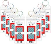8-Pack P&O Cruise Luggage Tag Holde