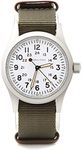 Hamilton H69439411 Khaki Field Men's Watch Green 38mm Stainless Steel, White, 38mm, Mechanical