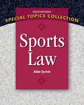 Sports Law (South-Western's Special Topics Collection)