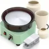 Alldeer 11-inch Pottery Wheel, 350W Electric Ceramic Forming Machine with Detachable Basin, 0-300RPM Foot Pedal Control, 19PCS Complete Clay Tool Kit for Professional Potters and Adult Crafters