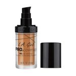 L.A GIRL HD Pro. Liquid Matte Foundation, Creamy Natural Full Coverage Long Lasting Glow, Ultra Soft With Natural Finish Infallible, 28ml Cruelty-Free