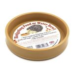 Hatchwell Hedgehog Bowl for Food or Water, 200 g, orange