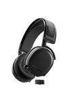 SteelSeries Arctis 7+ | Wireless On Ear Lossless 2.4 GHz | 30 Hour Battery Life | USB-C | 7.1 Surround | for PC, PS5, PS4, Mac, Andriod - Black