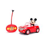 Simba 253074000 Disney RC 1:24-The Mickie Mouse Remote Control Roadster in Red