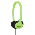 Koss KPH7G Portable On-Ear Headphones (Green) with Adjustable Headband