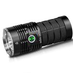 Sofirn Q8 Pro Rechargeable Flashlight 11000 Lumen, Super Bright Flashlight with 4 x CREE XHP50.2 LED, Max 400 Meters Beam Distance, Powerful Flashlight for Camping, Fishing, Emergency (Q8 pro-6500K)