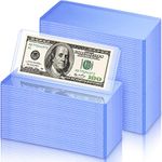 300 Pieces Dollar Bill Holders PVC Currency Holder Transparent Bill Sleeves Bill Clear Holders Bill Protector Sleeves Paper Money Holders for Collection Protector Case Supplies, 6.9 x 2.95 Inch