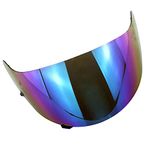 Tiuimk Motorcycle Helmet Visor for HJC HJ-09 CL-15 CL-17 CL-16 CL-SP AC-12 FS-10 CS-R1 IS-16 CS-R2 Helmet Visor - UV Rays Protection, Removable Pads, Great Air Circulation, PC Lens