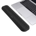 VAYDEER Keyboard Wrist Rest Pad Padded Memory Foam Hand Rest Support for Office, Computer, Laptop, Mac Typing and Wrist Pain Relief and Repair (14.17 * 3.15 * 0.85 inch, Black)