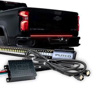Putco 60" Blade LED Tailgate Light Bar Red/White LEDs & Plug-N-Play Quick Connect Harness - Fits Chevy Silverado/GMC Sierra 2020-2026