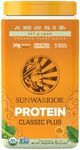 Vegan Organic Protein Powder Plant-based | 5 Superfood Quinoa Chia Seed Soy Free Dairy Free Gluten Free Synthetic Free NON-GMO | Unflavored 30 Servings | Classic Plus by Sunwarrior