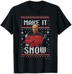 Star Trek Next Gen Make It Snow Ugly X-Mas Sweater T-Shirt T-Shirt