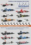 Formula One Grands Prix Story 1974 Season F1 World Championship: Relive the races, get excited with the starting grids cars teams rankings. The definitive picture book for F1 enthusiasts