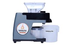 Savaliya Industries Si-801 Fully Automatic Cold Press Oil Maker Machine, Domestic Oil Press Machine(Grey), 450 Watts
