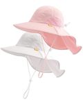 FURTALK Toddler Kids Sun Hat UPF 50+ Sun Protective Bucket Hat for Baby Summer Beach Hats