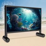 Heipigo Inflatable Projector Screen, 22ft Upgraded Inflatable Movie Screen Outdoor Airtight Design with High Power Air Pump for Outdoor/Indoor - Does Not Require Continuous Inflation
