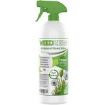 Weedkiller - Natural Ingredients, Pet Friendly, Fast Acting, Kills Weeds & Roots, No Pesticides or Chemicals, Eco Friendly, Made in Britain by WeedZero (5L & 750ml) (750ml)