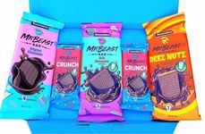 Beast Chocolate Bar Hamper Gift Box | 5 bars | Nuts, Crunch, Milk | BY INTERGALACTIC SWEETS