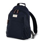 Joules Coast Collection, Unisex, Softside Backpack With Adjustable Straps, Fits Laptops Up To 15", Large 17L Capacity, French Navy