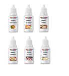 Marvino Flavor Essence for Cake Sweets Ice Cream (Tutti-Frutti, Ice Cream, Rabadi, Rasmalai, Falooda, Mawa) (Essence Pack of 6)