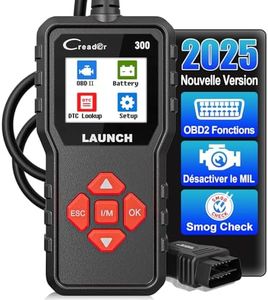 Valise Diagnostic Auto Voiture Multimarque LAUNCH CR300, Universel OBD2 Diagnostic Voiture Français,Lecteur de Code d'erreur de Moteur,Voiture pour Tous Les Véhicules OBD2 après 2000
