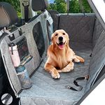 Hanjo Pets Car Dog Cover Back Seat 