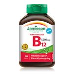 Jamieson Vitamin B12 Methylcobalamin 5,000 mcg Timed Release