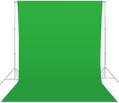 MOUNTDOG Green Screen Backdrop 6.5 x 10 ft Photography Studio Background Screen for Photos Photography Video Studio