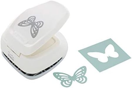 Bira Craft 1.5 inch Butterfly Silhouette Craft Lever Punch for Scrapbooking and Arts(Butterfly)