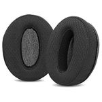 YDYBZB HA-NC100 Ear Pads Cushion Earpads Replacement Compatible with JVC HA-NC100 HA NC100 Noise Canceling Headphones Upgrade Fabric Black